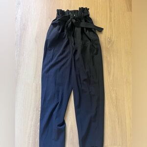 Loft high waisted tie pant